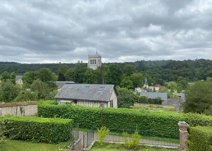 Maison Normande Au Coeur De Le Bec-Hellouin photo