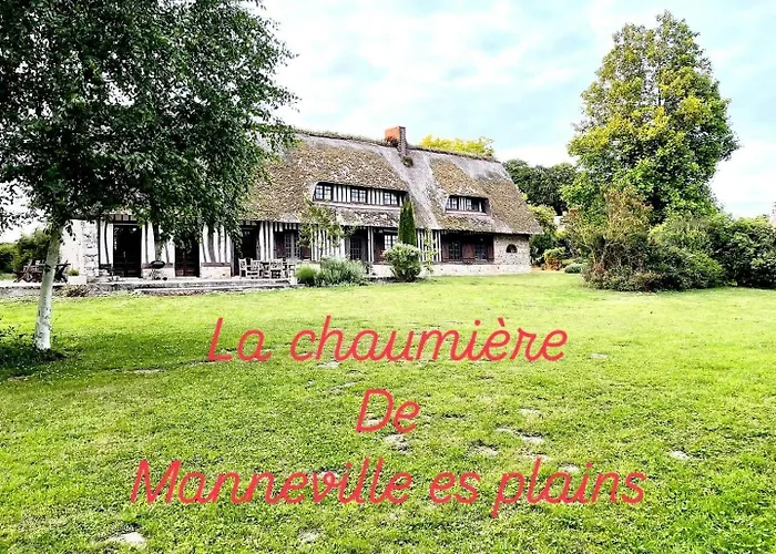 Grande Chaumiere, 5 Chambres, 14 Personnes Proche Des Plages Manneville-ès-Plains照片