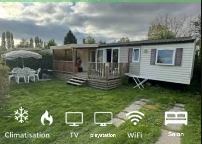 Mobilhome Evasion Fun Activites, Detente Et Nature Aux Fontaines Ivry-la-Batailleの写真