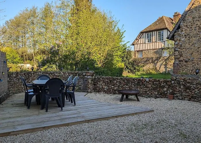 Villa Douceur De Vivre Au Bord De L'Avre Chennebrun Foto