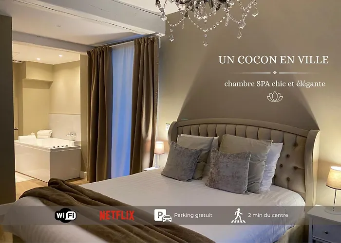 Un Cocon En Ville - Chambre Spa Chic Et Elegante Pacy-sur-Eure photo