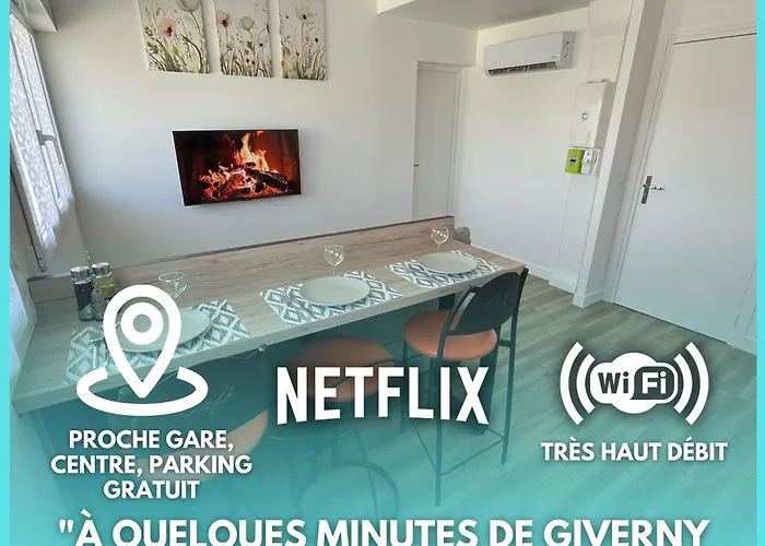 Ferienwohnung Les Coquelicots Vernon  Foto
